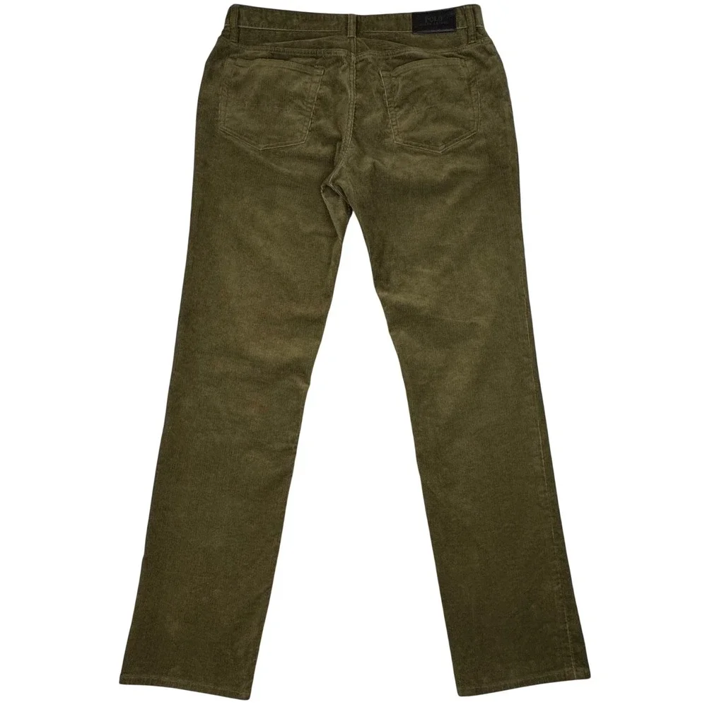 Vtg‎ Talon 45 Polo Ralph Lauren Corduroy Pants Stretch Straight Men 34x34 Brown